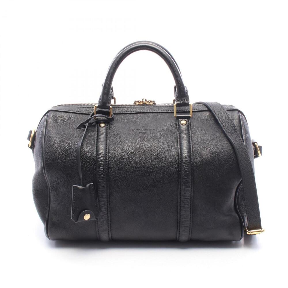 Louis Vuitton SC Bag PM Sofia Coppola Noir 2-Way Handbag Leather Women's Blac...